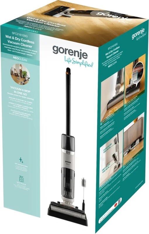 Аккумуляторный моющий пылесос Gorenje SFC216100G