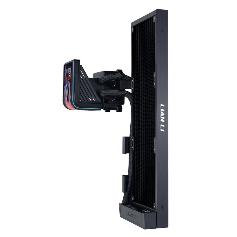 Система водяного охлаждения Lian Li HydroShift II OLED Curved 360 Fanless Black(G89.GHS2OLDC36NB.00)