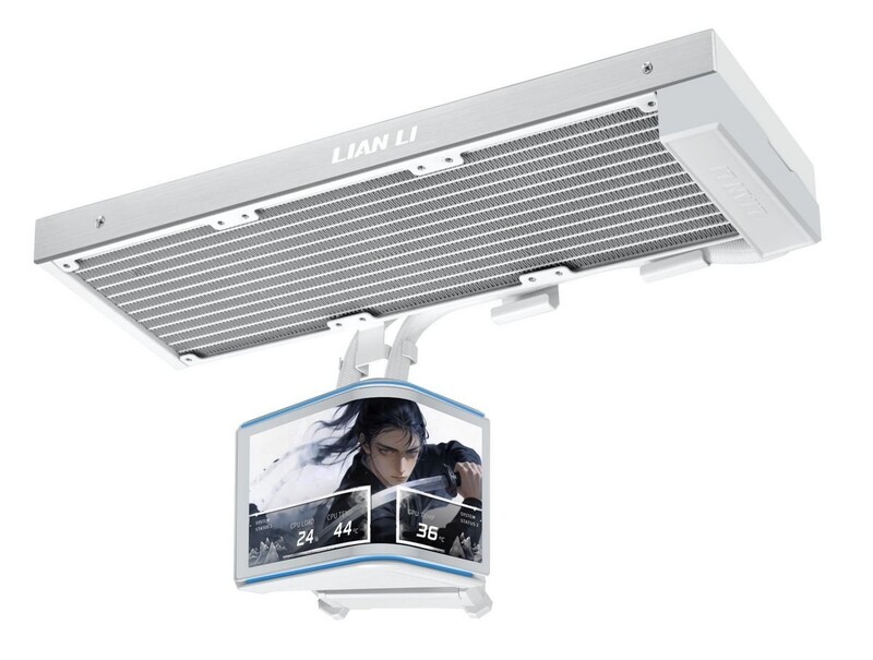 Система водяного охлаждения Lian Li HydroShift II OLED Curved 360 Fanless White (G89.GHS2OLDC36NW.00)