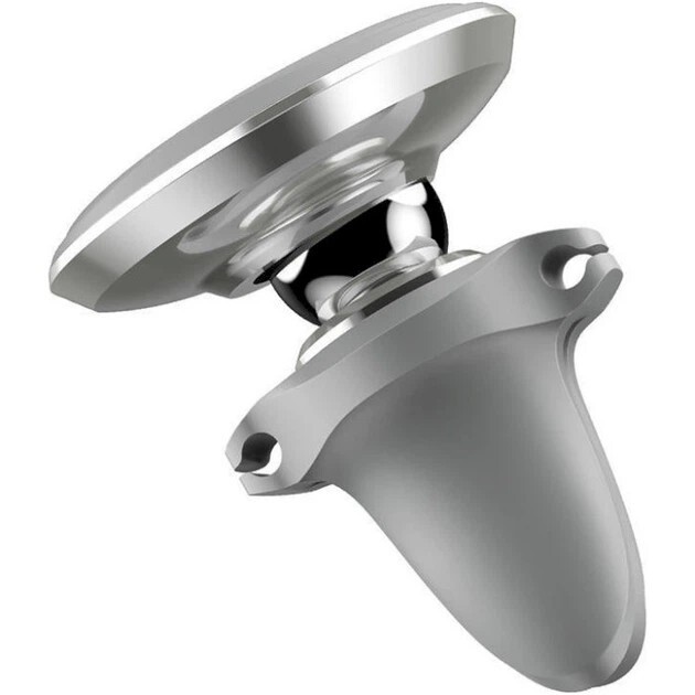 Держатель автомобильный для смартфона Baseus Magnetic Car Mount Grey (C40141201S13-00)