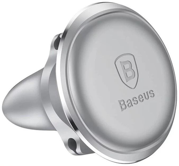 Держатель автомобильный для смартфона Baseus Magnetic Car Mount Grey (C40141201S13-00)