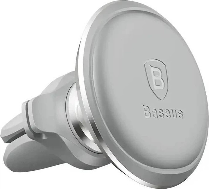 Держатель автомобильный для смартфона Baseus Magnetic Car Mount Grey (C40141201S13-00)
