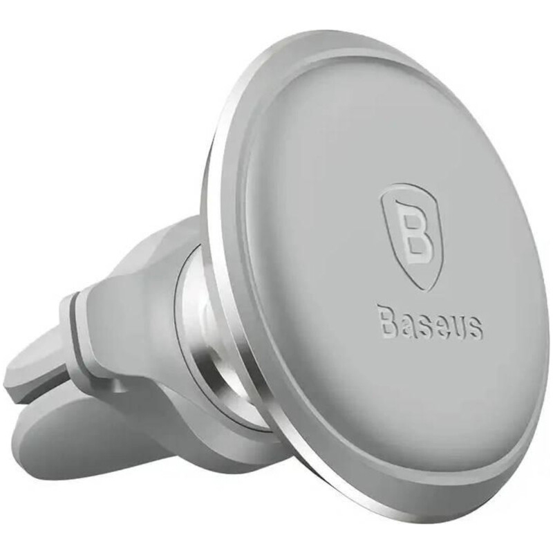 Держатель автомобильный для смартфона Baseus Magnetic Car Mount Grey (C40141201S13-00)