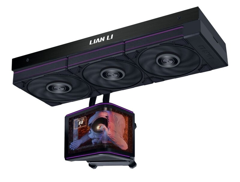 Система водяного охлаждения Lian Li HydroShift II OLED Curved 360 P28 Black (G89.GHS2OLDC36PB.00)