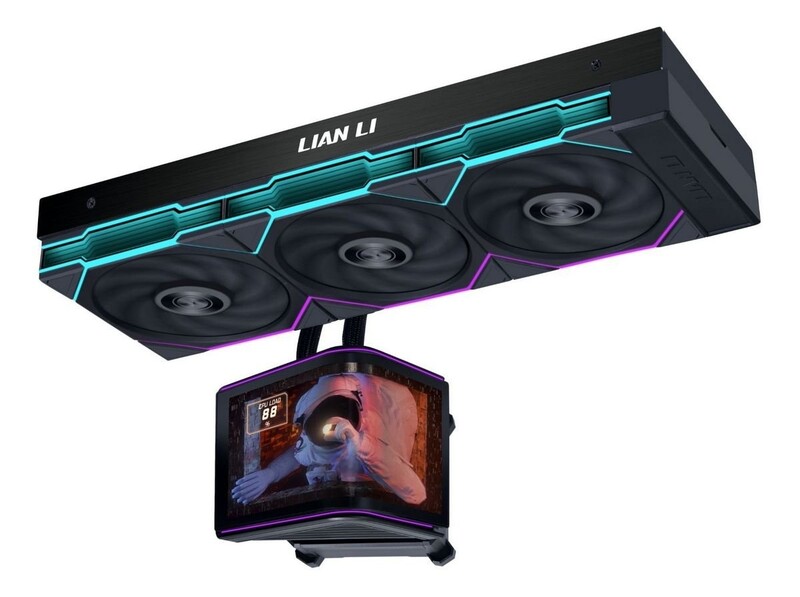 Система водяного охолодження Lian Li HydroShift II OLED Curved 360 TL Black (G89.GHS2OLDC36TB.00)