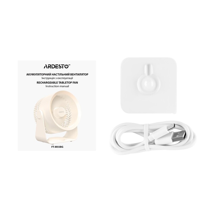 Вентилятор Ardesto OneBreeze FT-M55BG