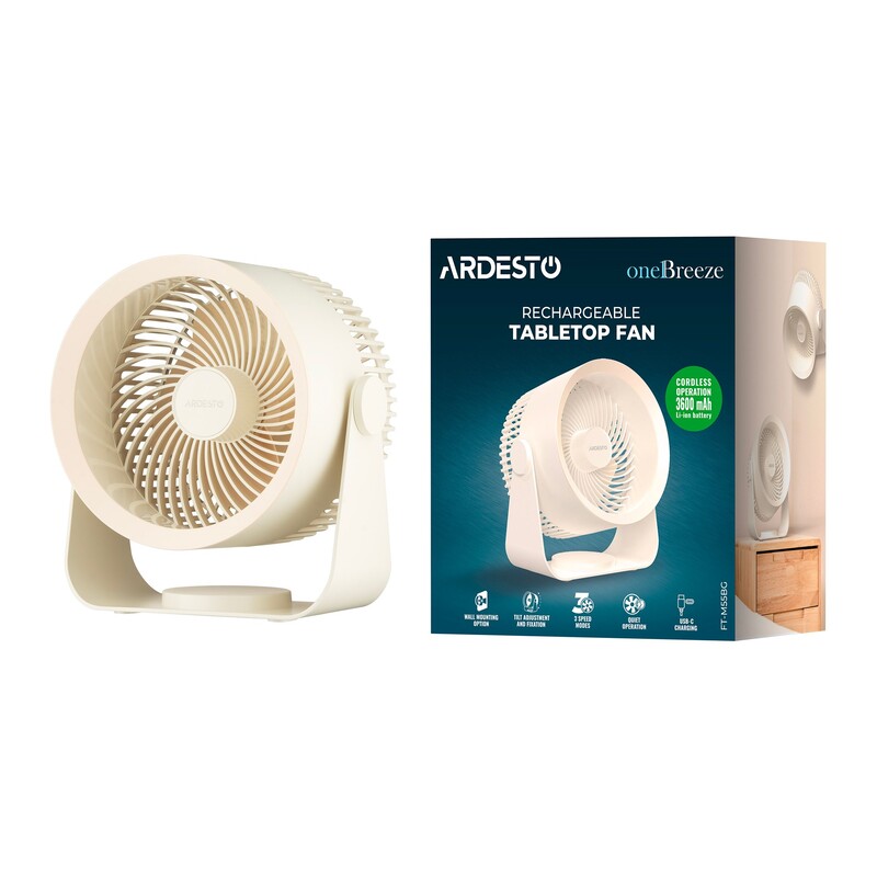 Вентилятор Ardesto OneBreeze FT-M55BG