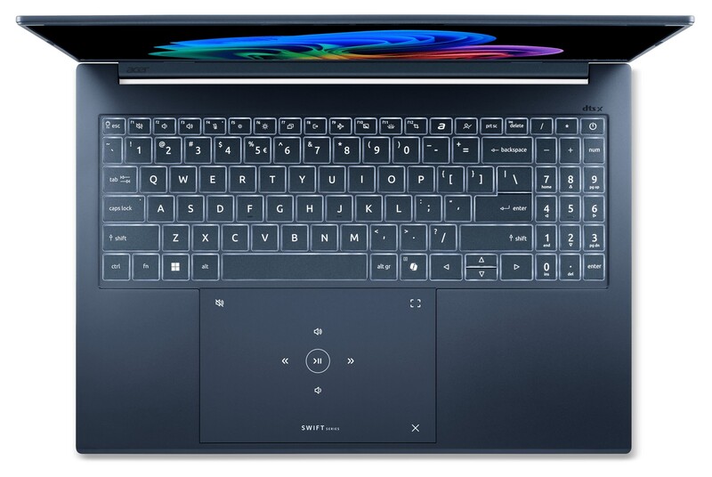 Ноутбук Acer Swift Go 16 AI SFG16-A71-R48W (NX.JX9EU.003) Blue
