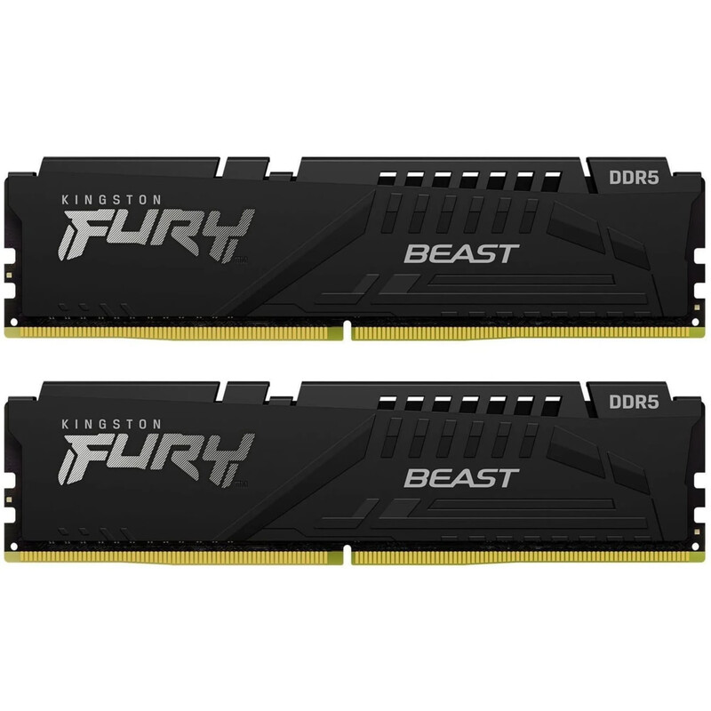 Модуль памяти DDR5 32GB/6800 Kingston Fury Beast Expo Black (KF568C34BBEK2-32)