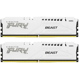 Модуль памяти DDR5 34GB/6800 Kingston Fury Beast Expo White (KF568C34BWEK2-32)