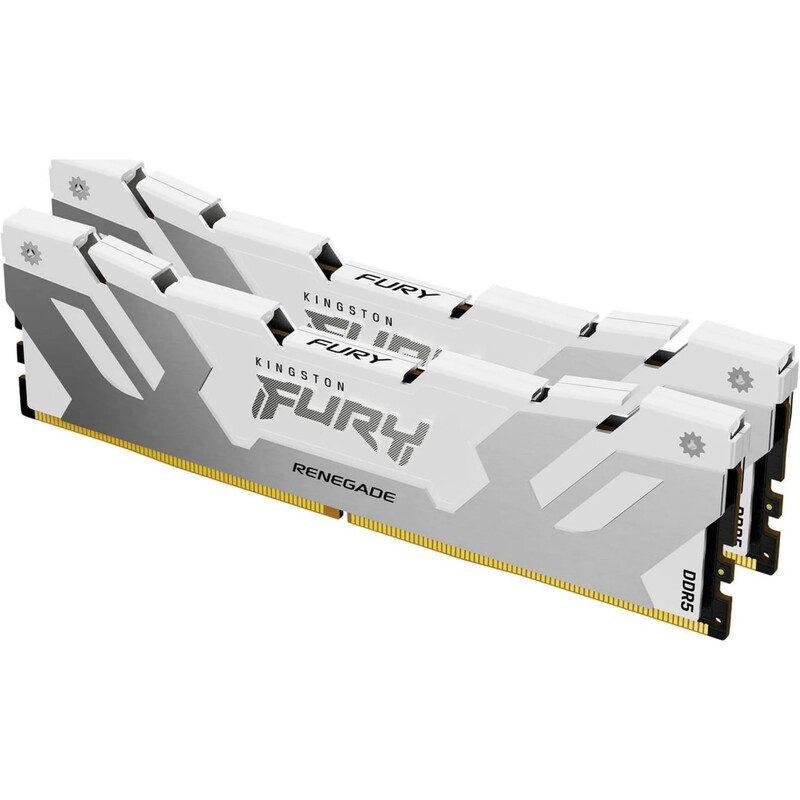 Модуль пам`ятi DDR5 32GB/7600 Kingston Fury Renegade XMP White (KF576C38RWK2-32)