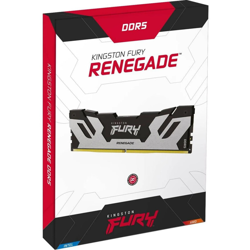 Модуль пам`ятi DDR5 16GB/8000 Kingston Fury Renegade XMP Silver (KF580C38RS-16)