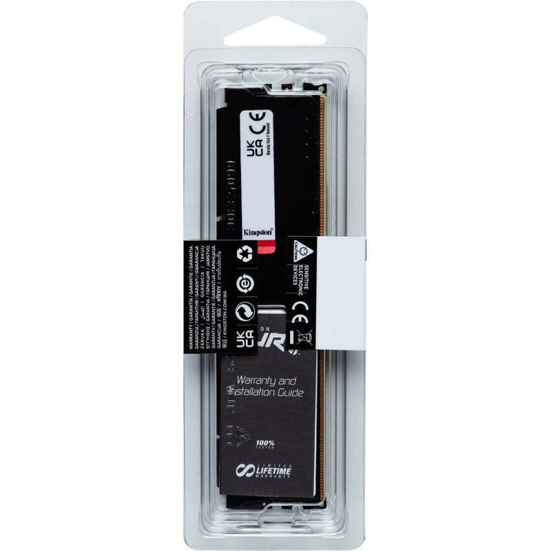 Модуль пам`ятi DDR5 32GB/5200 Kingston Fury Beast Black (KF552C40BB2-32)