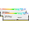 Фото - Модуль памяти DDR5 32GB/5200 Kingston Fury Beast RGB XMP White (KF552C40BWAK2-32) | click.ua