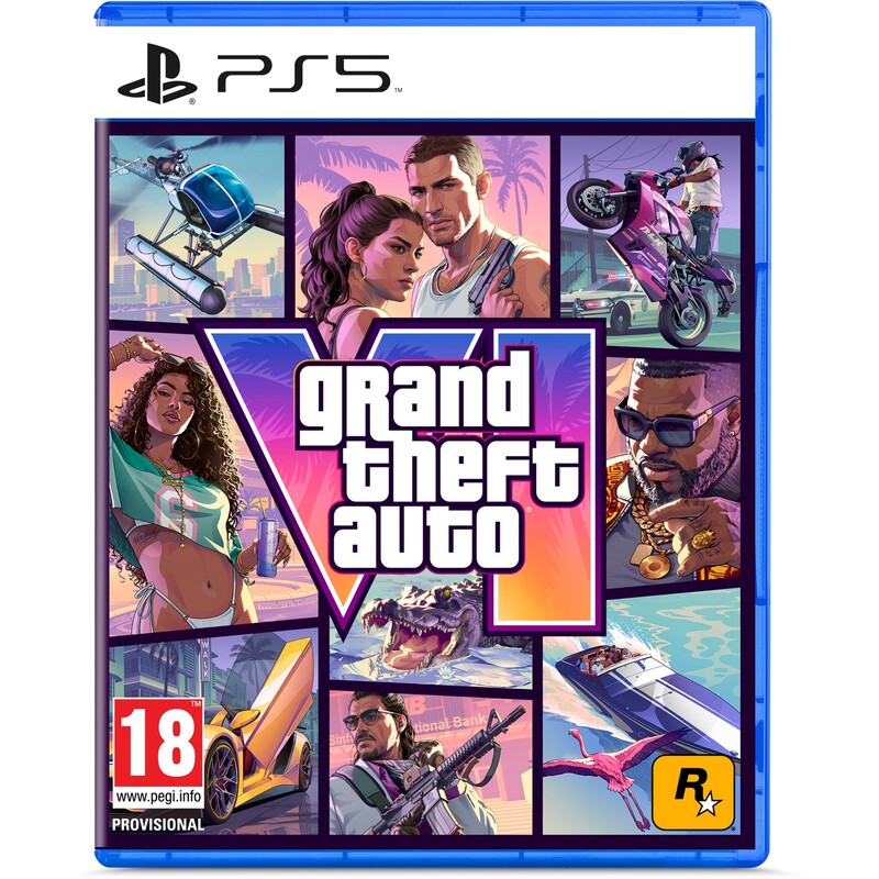 Игра Grand Theft Auto VI для Sony PlayStation 5, код активации (5026555439800)