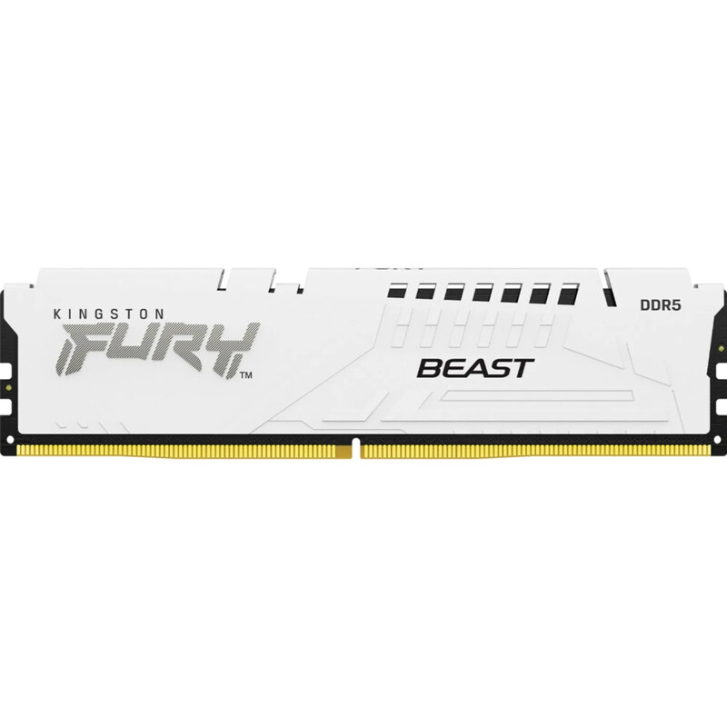 Модуль пам`ятi DDR5 16GB/6000 Kingston Fury Beast Expo White (KF560C30BWE-16)