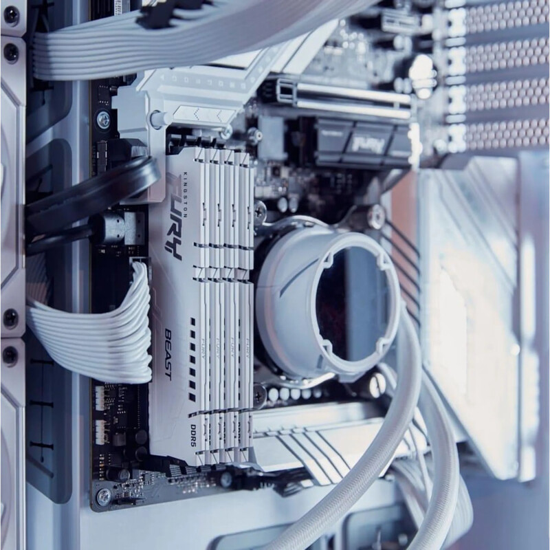 Модуль памяти DDR5 32GB/6000 Kingston Fury Beast Expo White (KF560C30BWE-32)