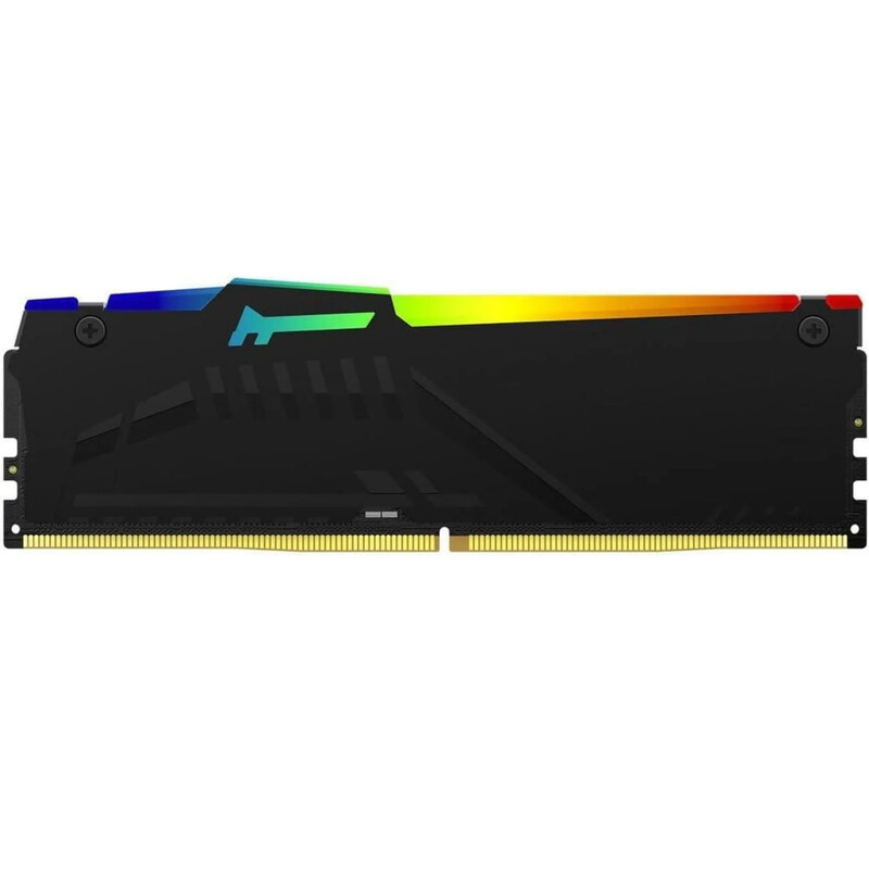 Модуль пам`ятi DDR5 32GB/6400 Kingston Fury Beast RGB Expo Black (KF564C32BBEA-32)