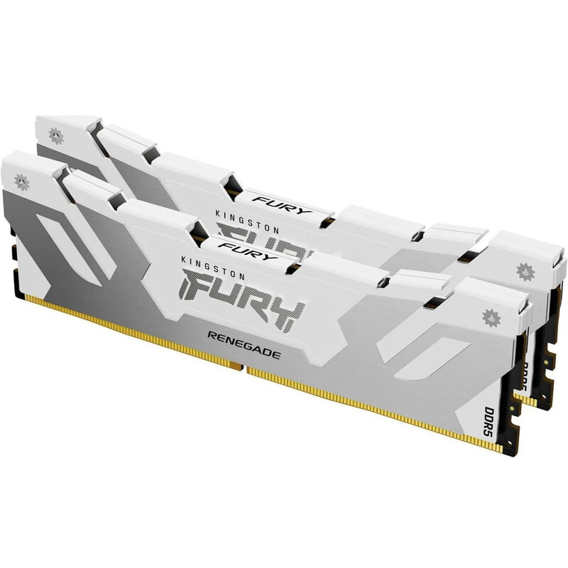 Модуль памяти DDR5 32GB/6400 Kingston Fury Renegade XMP White (KF564C32RWK2-32)