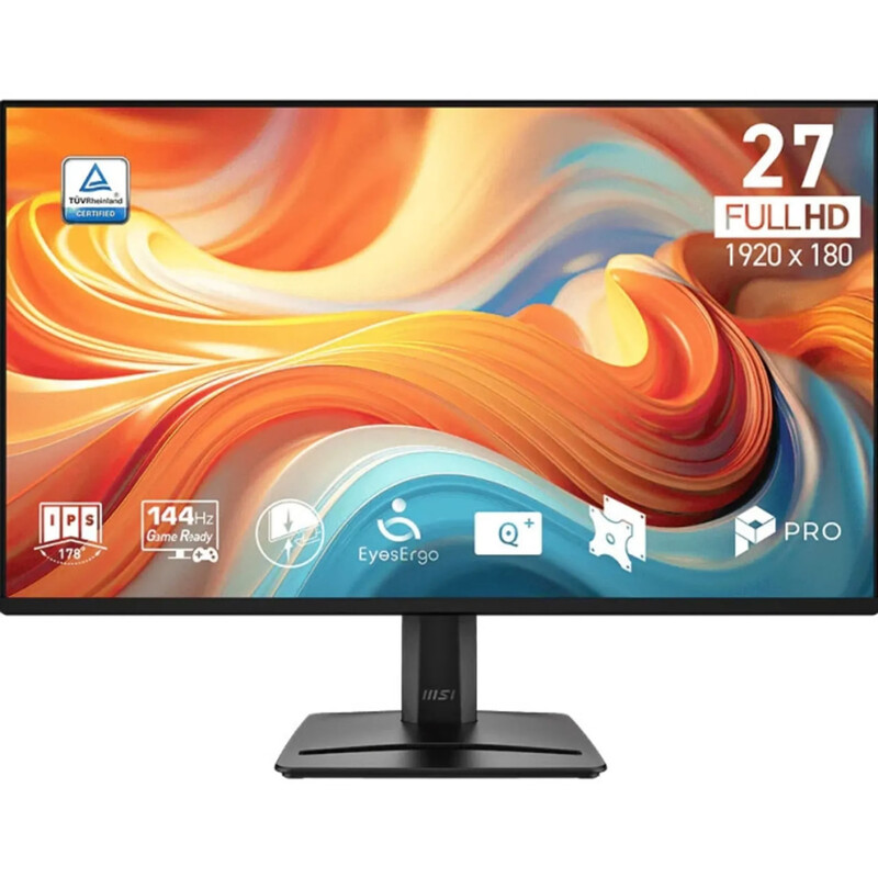 Монитор MSI 27" PRO MP275 E14L IPS Black 144Hz