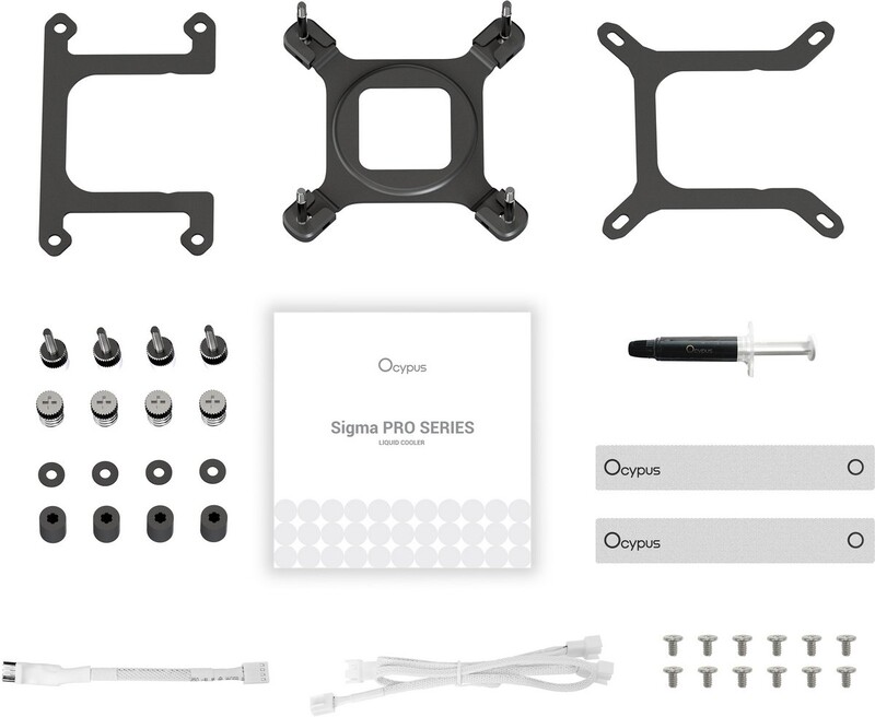 Система водяного охлаждения Ocypus Sigma L36 Pro White (SIGMA-L36-WH3ANWL00P-GL)