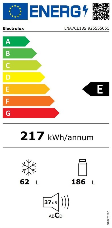 Вбудований холодильник Electrolux LNA7CE18S