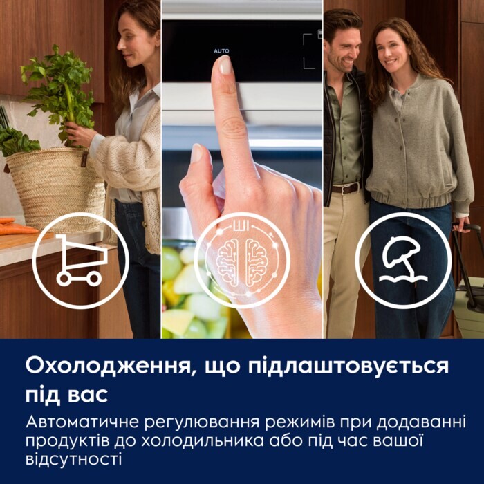 Вбудований холодильник Electrolux LNA7CE18S