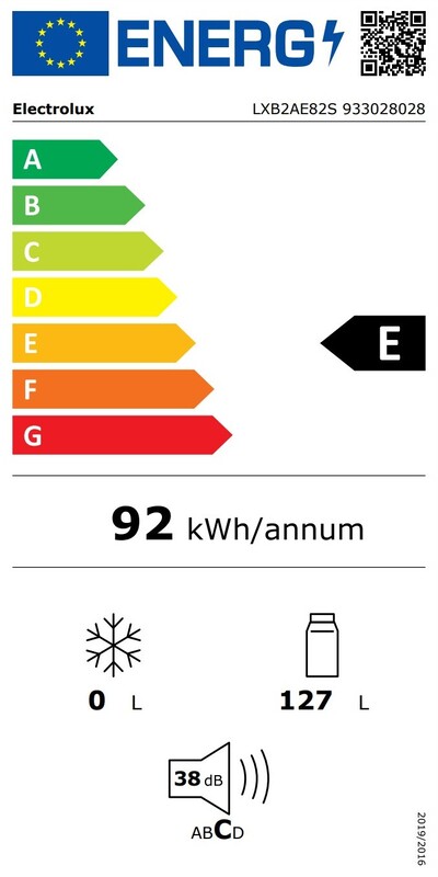 Вбудований холодильник Electrolux LXB2AE82S
