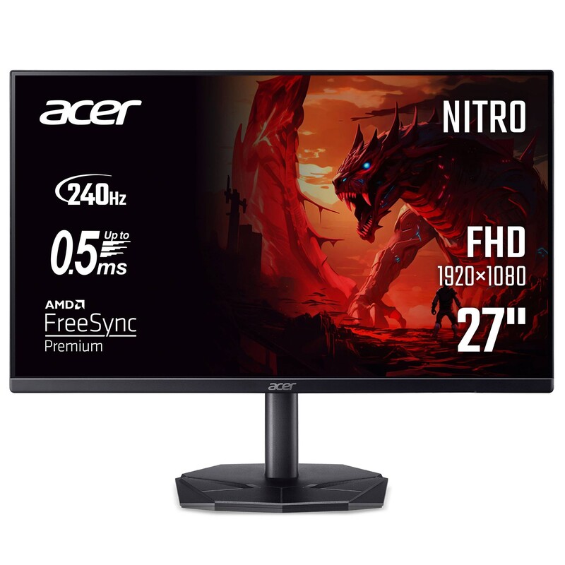 Монiтор Acer 27" Nitro KG270W5bmiipx (UM.HX0EE.506) IPS Black 260Hz