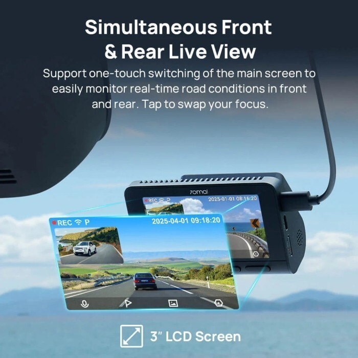 Відеореєстратор 70mai Dash Cam 4K A810S