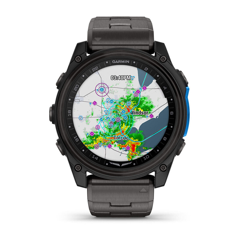 Смарт-часы Garmin D2 Mach 2 51mm Carbon Gray DLC Titanium (010-02905-31)
