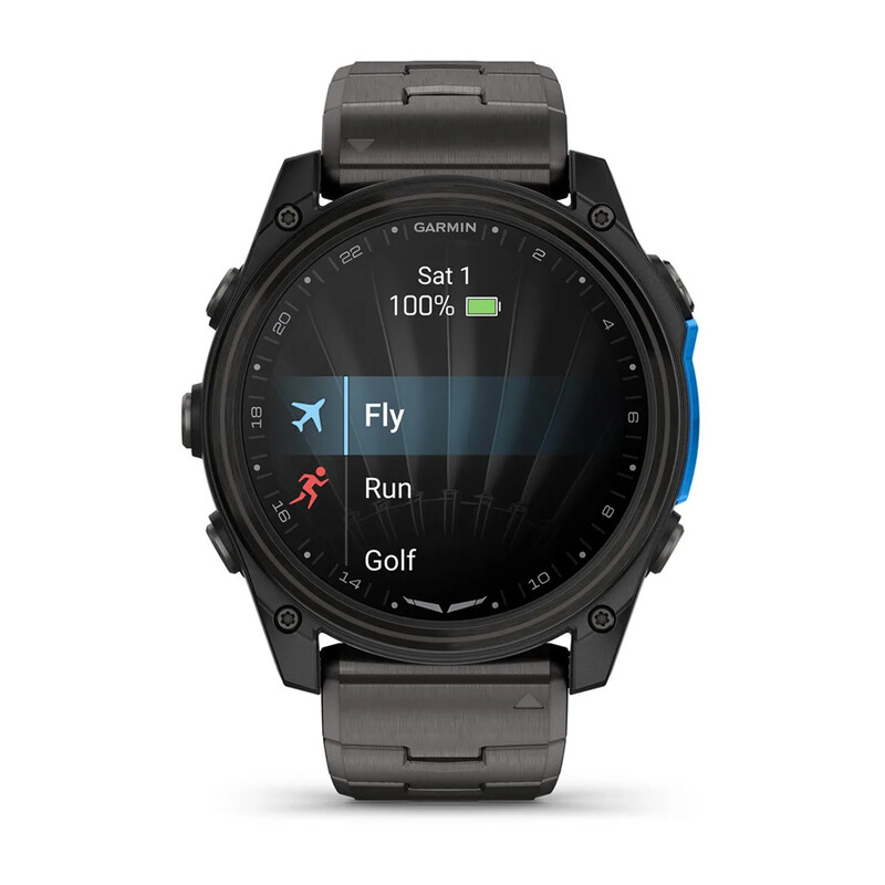 Смарт-часы Garmin D2 Mach 2 51mm Carbon Gray DLC Titanium (010-02905-31)