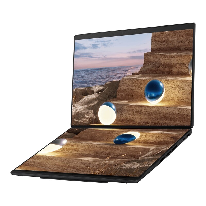 Ноутбук Asus Zenbook Duo UX8407AA-SN216X (90NB16V1-M00A40) Moher Gray