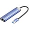 Фото - USB-хаб Vention 5 в 1 3xUSB 3.0, RJ-45, USB-C (TGFSB) | click.ua