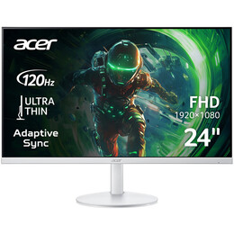 Монітор Acer 23.8" SA243YG0wmix (UM.QS3EE.017) IPS White 120Hz