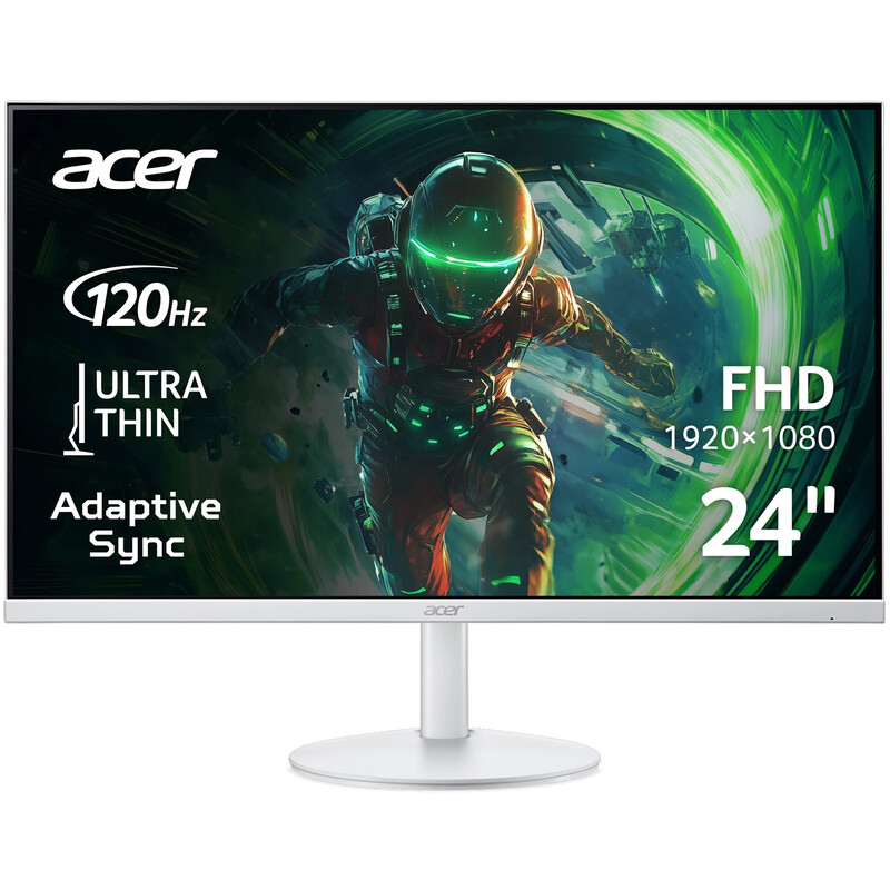 Монитор Acer 23.8" SA243YG0wmix (UM.QS3EE.017) IPS White 120Hz