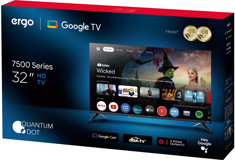 Телевизор Ergo 32JHQ7500