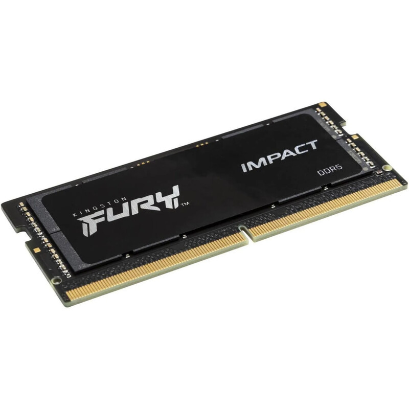 Модуль памяти DDR5 16GB/6400 Kingston Fury Impact XMP Sodimm Black (KF564S38IB-16)