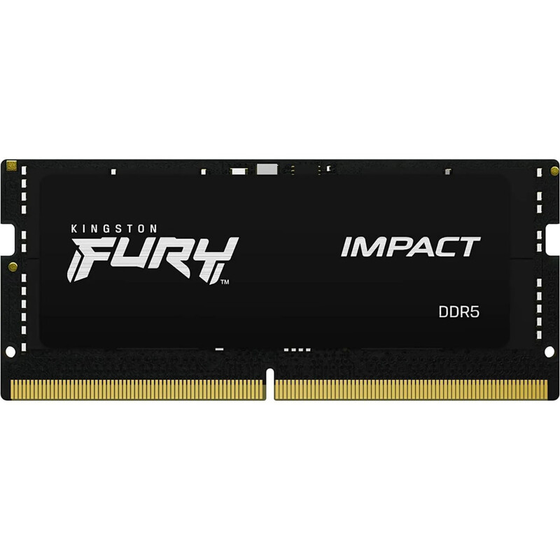 Модуль памяти DDR5 16GB/6400 Kingston Fury Impact XMP Sodimm Black (KF564S38IB-16)