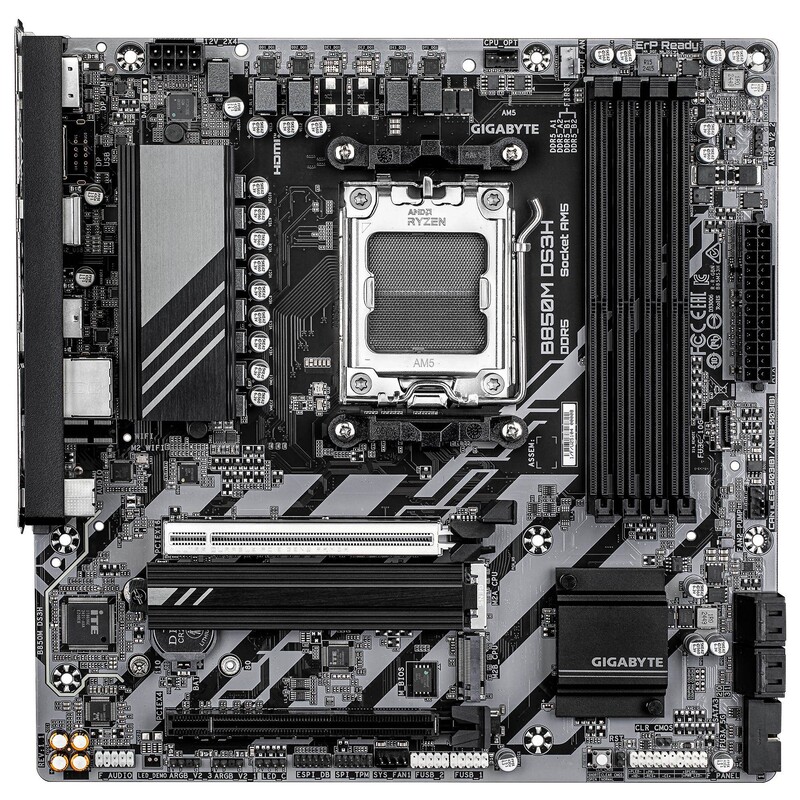 Материнська плата Gigabyte B850M DS3H 1.1 Socket AM5