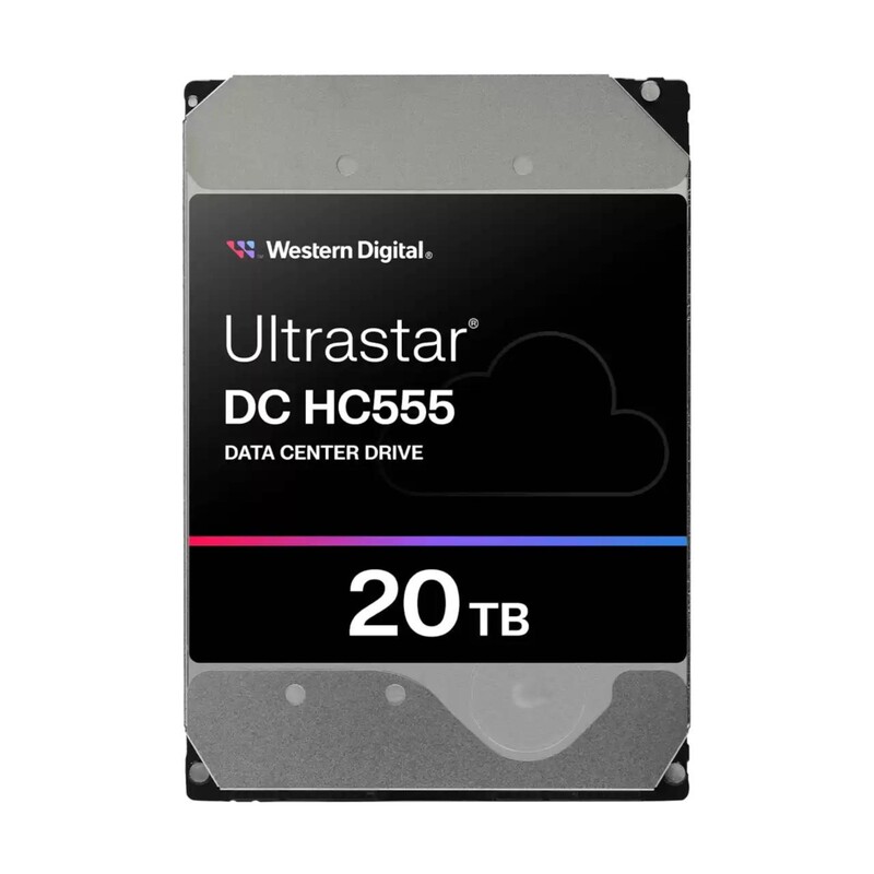 HDD 3.5" SASIII 20TB WD Ultrastar DC HC555 7200rpm 512MB (0B47749)
