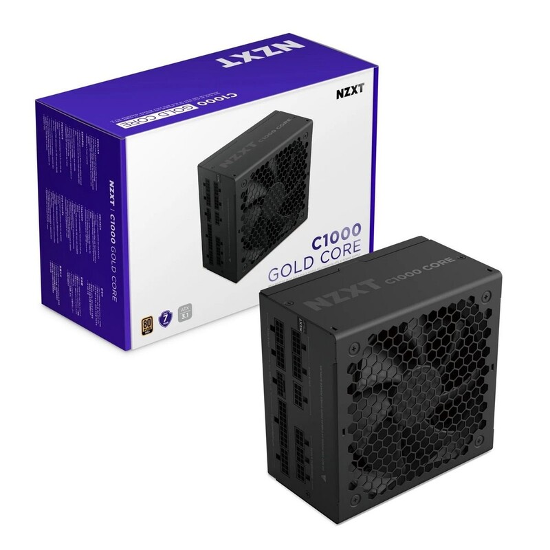Блок питания NZXT C1000W ATX 3.1 (PA-0G3BB-EU) 1000W, 80+ Gold