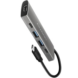 USB-хаб USB Type-C Axagon Gray (HMC-5G2)