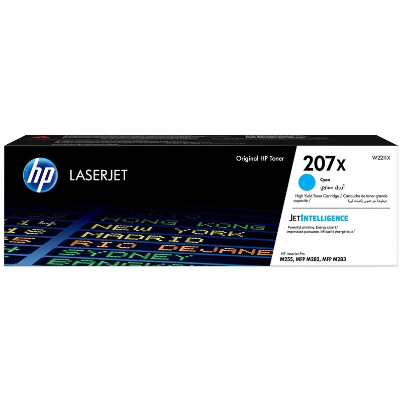 Картридж HP 207X CLJ M282/M283, M255dw/M255nw Cyan (W2211X)