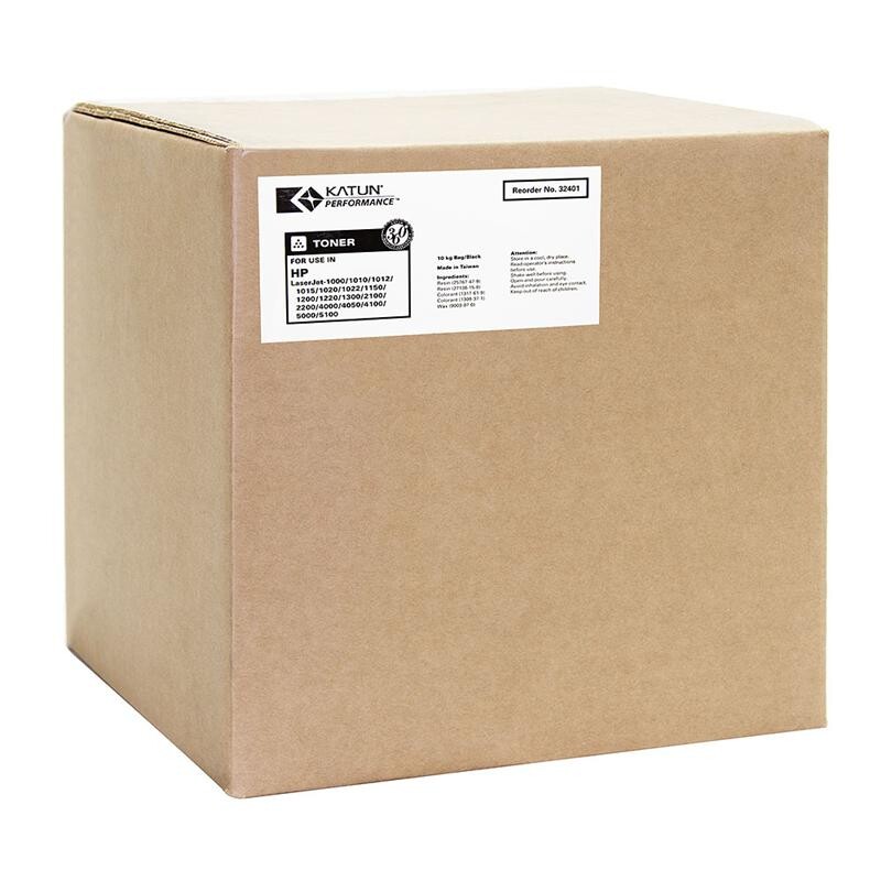 Тонер Katun (32401) HP LJ 1010/1160/2100/5000 Black 10кг