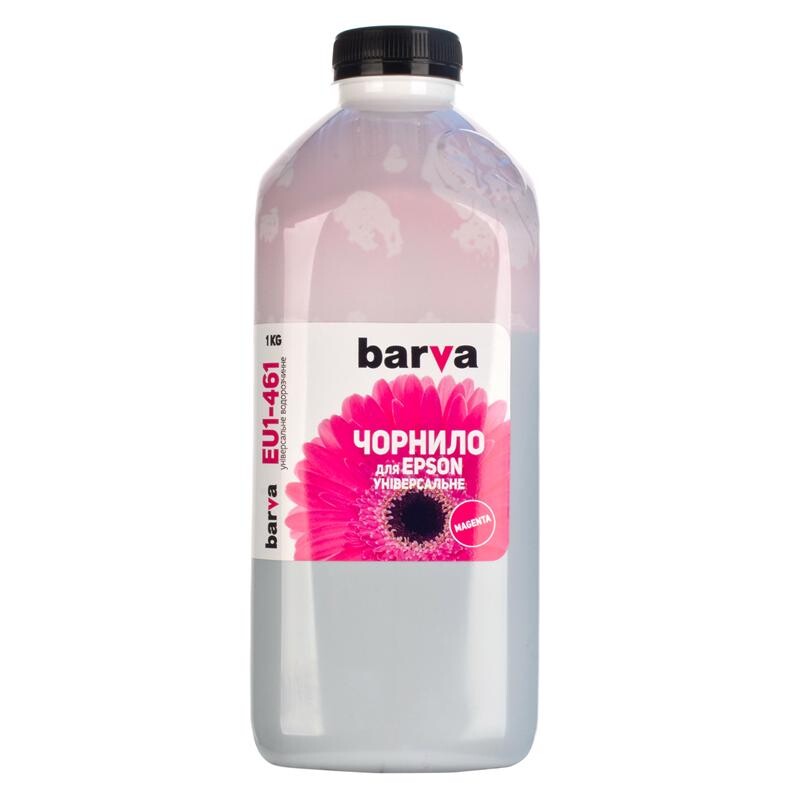 Чорнило Barva  EPSON Универсальные №1 (Magenta) (EU1-461) 1000 г