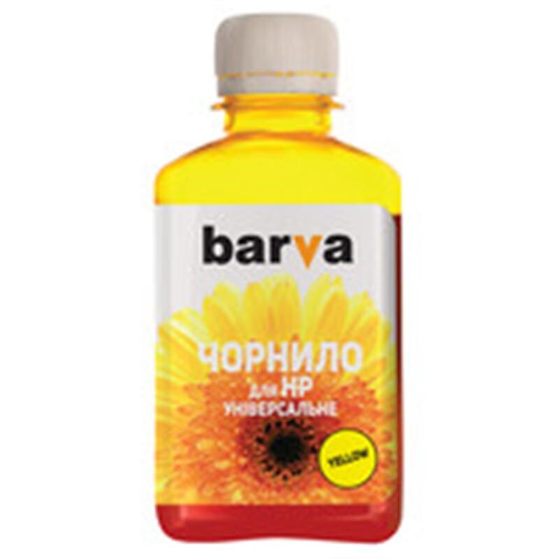 Чернила Barva HP Универсальные №2 (Yellow) (HU2-229) 180 г