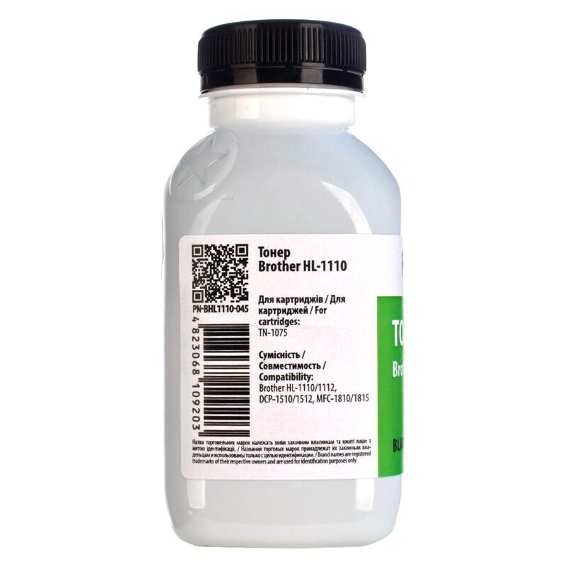 Тонер Patron (PN-BHL1110-045) Brother HL-1110 Black, 45 г