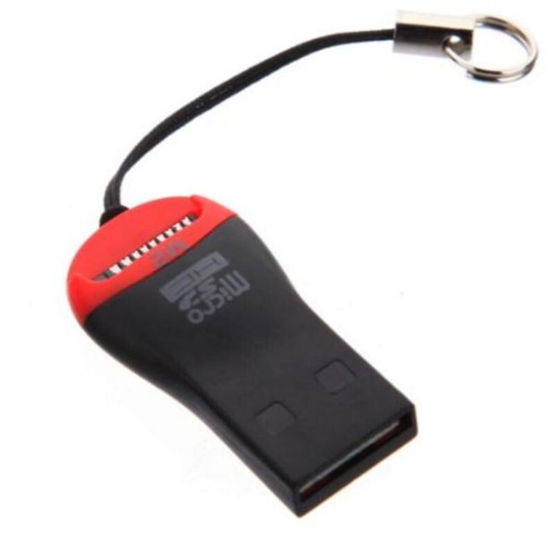 Кардрідер STLab U-374 USB чорний з червоним
