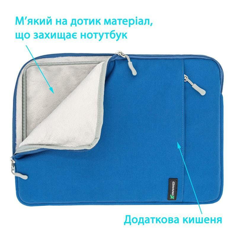 Чохол для ноутбука Grand-X SL-15B 15.6" Blue